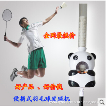Badminton Training Machine Badminton/Shuttlecock Shooter with Free Remote Control
